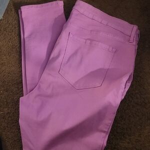 Old Navy Women's Vibrant Pink Skinny Jeans